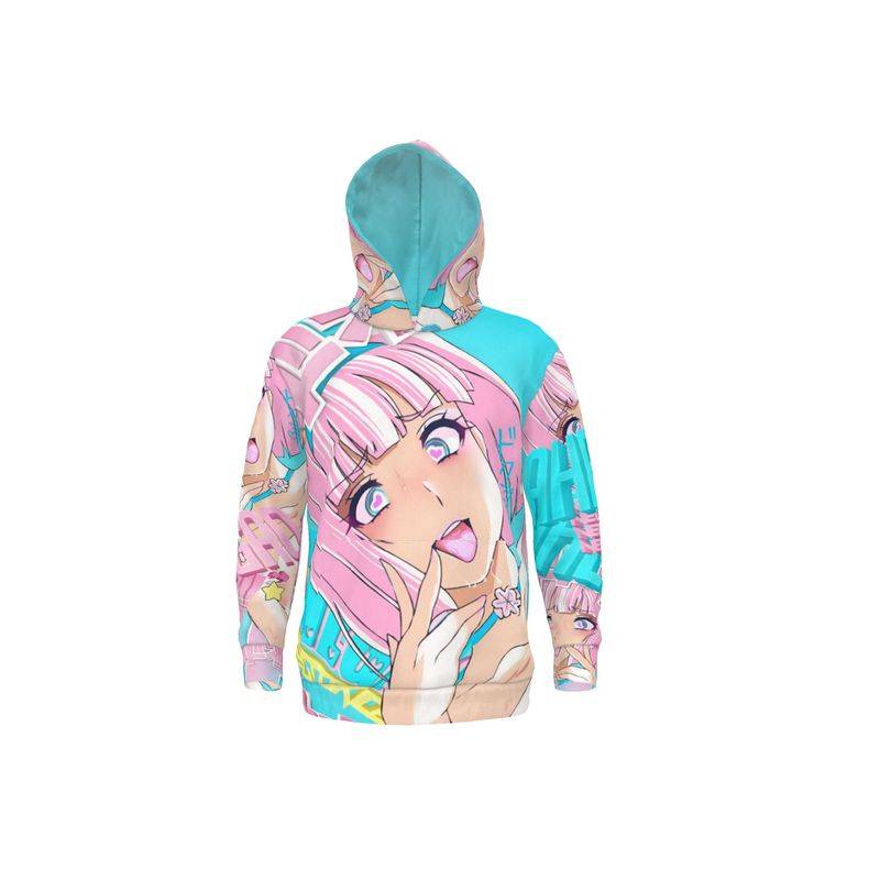 Ahegao hoodie cotton sale